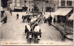 88 REMIREMONT - Attelage Vosgien Place De La Courtine - Remiremont