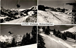 Lenk-Wallegg-Mülkerblatten - 4 Bilder (590) * 21. 2. 1971 - Lenk Im Simmental