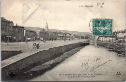 15 AURILLAC - Les Rives De La Jordanne Depuis Le Pont  - Autres & Non Classés