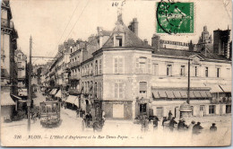 41 BLOIS - L'hotel D'angleterre Et La Rue Denis Papin. - Blois