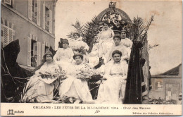 45 ORLEANS - Mi-careme 1914, Le Char De La Reine. - Orleans