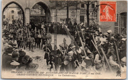 45 ORLEANS - Fete De J D'arc 1912, Passage Des Couleuvriniers. - Orleans