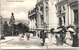 MONTE CARLO - Montee De La Gare, Arrivee Du Train. - Other & Unclassified