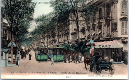 06 NICE - Avenue De La Gare - Cafe De La Regence. - Autres & Non Classés