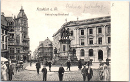 Allemagne - HESSE - FRANKFURT -Gutenberg Denkmal  - Other & Unclassified