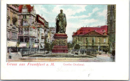 Allemagne - HESSE - FRANKFURT -Goethe Denkmal - Other & Unclassified