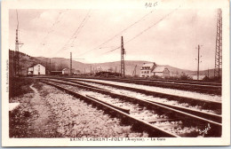 12 SAINT LAURENT D'OLT - Vue De La Gare. - Autres & Non Classés