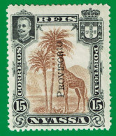 1903 Nyassa Local Provisorio Overprint Mint Hinged #48 - Nyassaland