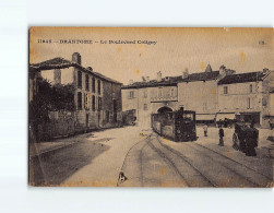 BRANTOME : Le Boulevard Coligny - état - Brantome