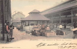 Belgique - BRUXELLES - Vue Intérieure Du Marché Aux Poissons - Ed. W. Hoffmann 3292 - Markten