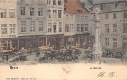 Belgique - NAMUR - Le Marché - Ed. Nels Série 16 N. 36 Aquarellée - Namur