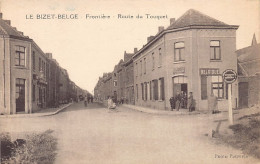 Belgique - LE BIZET BELGE (Hainaut) Ffrontière - Route Du Touquet - Estaminet Au Progrès - Other & Unclassified