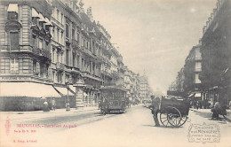 Belgique - BRUXELLES - Tram Hippomobile 07 Boulevard Anspach - Ed. Albert Sugg Série 25 N. 339 - Prachtstraßen, Boulevards