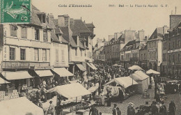 CPA35- DOL- La Place Du Marché - Dol De Bretagne