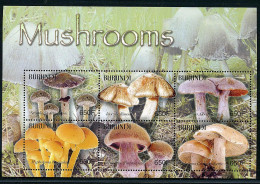 Burundi ** N° 1100 à 1105 En Feuillet - Champignons (4 - P.2) - Paddestoelen