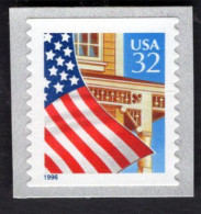 2041916864 1996  (XX) SCOTT 2915b POSTFRIS MINT NEVER HINGED  - FLAG OVER PORCH - Unused Stamps