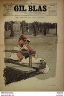 Gil Blas 1893 N°29 J.AJALBERT G.CHARTON Yvette GUILBERT Henry D'ERVILLE F.BOUCHER - Tijdschriften - Voor 1900