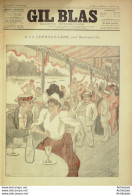 Gil Blas 1892 N°34 Jules LEMAITRE Marcel SCHWOLB Paul VERLAINE Grégoire LE ROY - Magazines - Before 1900