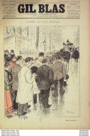 Gil Blas 1893 N°06 François De NION Jean RICHEPIN Camille MAUCLAIR Paul BLETRY Pierre TRIMOUILLAT - Magazines - Before 1900