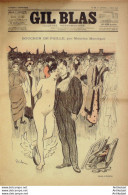 Gil Blas 1893 N°21 Charles BAUDELAIRE Pierre NALRAY SIEGEL LEMON Maurice MONTEGUT - Revues Anciennes - Avant 1900