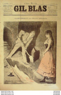 Gil Blas 1894 N°07 Marcel LHEUREUX Marie KRYSINSKA Jean RICHEPIN Paul TILLIER - Zeitschriften - Vor 1900