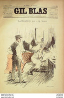 Gil Blas 1894 N°27 ROSNY Léopold GANGLOFF Jean GOUDEZKI CAZALS Georges COURTELINE - Revues Anciennes - Avant 1900