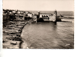 CPSM COLLIOURE La Ville Et Le Clocher - Collioure