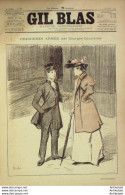 Gil Blas 1894 N°34 G.COURTELINE H.VEYRET M.BOUKAY ThéoPHILE GAUTIER F.A.BRIDGMAN - Zeitschriften - Vor 1900