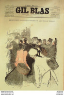 Gil Blas 1895 N°13 Ernest GEGOUT Mle LUCIANA Félix CHAUDOIR PHILIPPE GILLE - Zeitschriften - Vor 1900