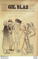 Gil Blas 1895 N°15 Georges AURIOL Pierre TRIMOUILLAT Paul VERLAINE LE QUESNE - Tijdschriften - Voor 1900