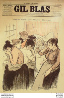 Gil Blas 1895 N°34 Maurice MONTAIGU St CROIX Jean RICHEPIN BAUDELAIRE VASSELON - Zeitschriften - Vor 1900