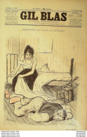 Gil Blas 1895 N°38 CATULLE MENDES RUELLE FARJALL LANNES Edmond CHAR G.GRELLET - Zeitschriften - Vor 1900