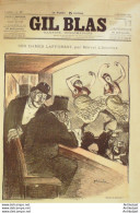 Gil Blas 1895 N°49 Marcel L'HEUREUX F.JACOTOT L.CHEVREUIL.Albert GUILLAUME - Zeitschriften - Vor 1900