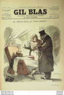 Gil Blas 1896 N°34 Paul GINISTY Marie KRYSINSKA Jean LORRAIN François De NION Edmond PRAT ROSNY - Zeitschriften - Vor 1900