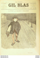 Gil Blas 1897 N°12 Paul ARENE Octave PRADELS BRUNESOEUR Maurice GUILLEMOT Jules RICARD - Zeitschriften - Vor 1900