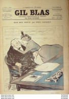 Gil Blas 1896 N°47 Paul GAVAULT BERTRAND De BORSSE MEGE Du MALMONT - Zeitschriften - Vor 1900