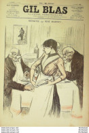 Gil Blas 1897 N°14 René MAIZEROY XANROF Maurice LEBLANC - Zeitschriften - Vor 1900
