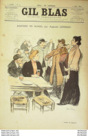 Gil Blas 1897 N°21 Fernand GREGH Auguste GERMAIN Romain COOLUS Eugène SUTTER Maurice SONNIER - Zeitschriften - Vor 1900