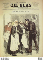 Gil Blas 1898 N°40 Paul ALEXIS Gaston PERDUCET PREJELAN CALDINE - Zeitschriften - Vor 1900