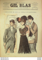 Gil Blas 1898 N°22 Camille St CROIX Jules HEURTEL CHANT BRETON PREJELAN - Revues Anciennes - Avant 1900