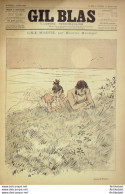 Gil Blas 1893 N°13 Maurice MONTEGUT Maurice BOUKAY Albert GUILLAUME - Zeitschriften - Vor 1900