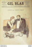Gil Blas 1899 N°15 Auguste GERMAIN André COLOMB Edmond CHAR HYP - Revues Anciennes - Avant 1900