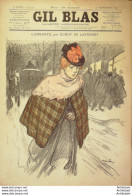 Gil Blas 1899 N°39 DUBUT De LAFOREST GABRIEL BUNEL A.CELLARIUS HYP - Zeitschriften - Vor 1900