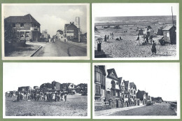 Lot De 5 CPA - PAS DE CALAIS - MERLIMONT PLAGE - Vues Diverses Animées, Cartes Vierges En Très Bon état - Voir Les Scan - Autres & Non Classés