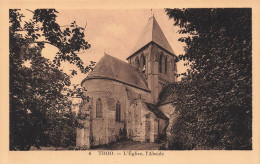 FRANCE - Troo - L'Eglise - L'Abside - Vue Générale - De L'extérieure - Carte Postale Ancienne - Vendome