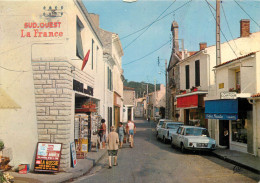 (MI) Photo Cpsm Grand Format 17 Saint-Trojan-les-Bains. Tabac Cartes Postales Rue De La République 1977 - Ile D'Oléron