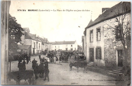 44 MARSAC - La Place De L'eglise Un Jour De Foire  - Sonstige & Ohne Zuordnung