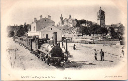 37 LOCHES - Vue Prise De La Gare  - Other & Unclassified