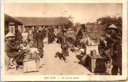 INDOCHINE - Un Coin Du Marché De PHU LAM  - Viêt-Nam