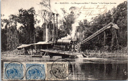 973 GUYANE - MARONI - Drague Aurifere Danica A La Crique Janvier  - Autres & Non Classés